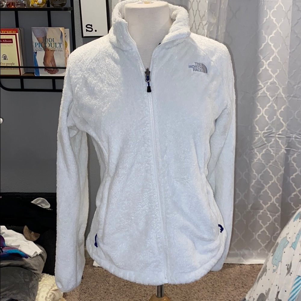 White The North Face jacket